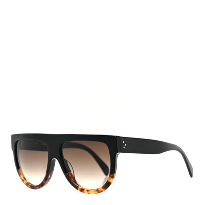 Celine Shadow Sunglasses CL 41026/S Black Havana 1 of 6