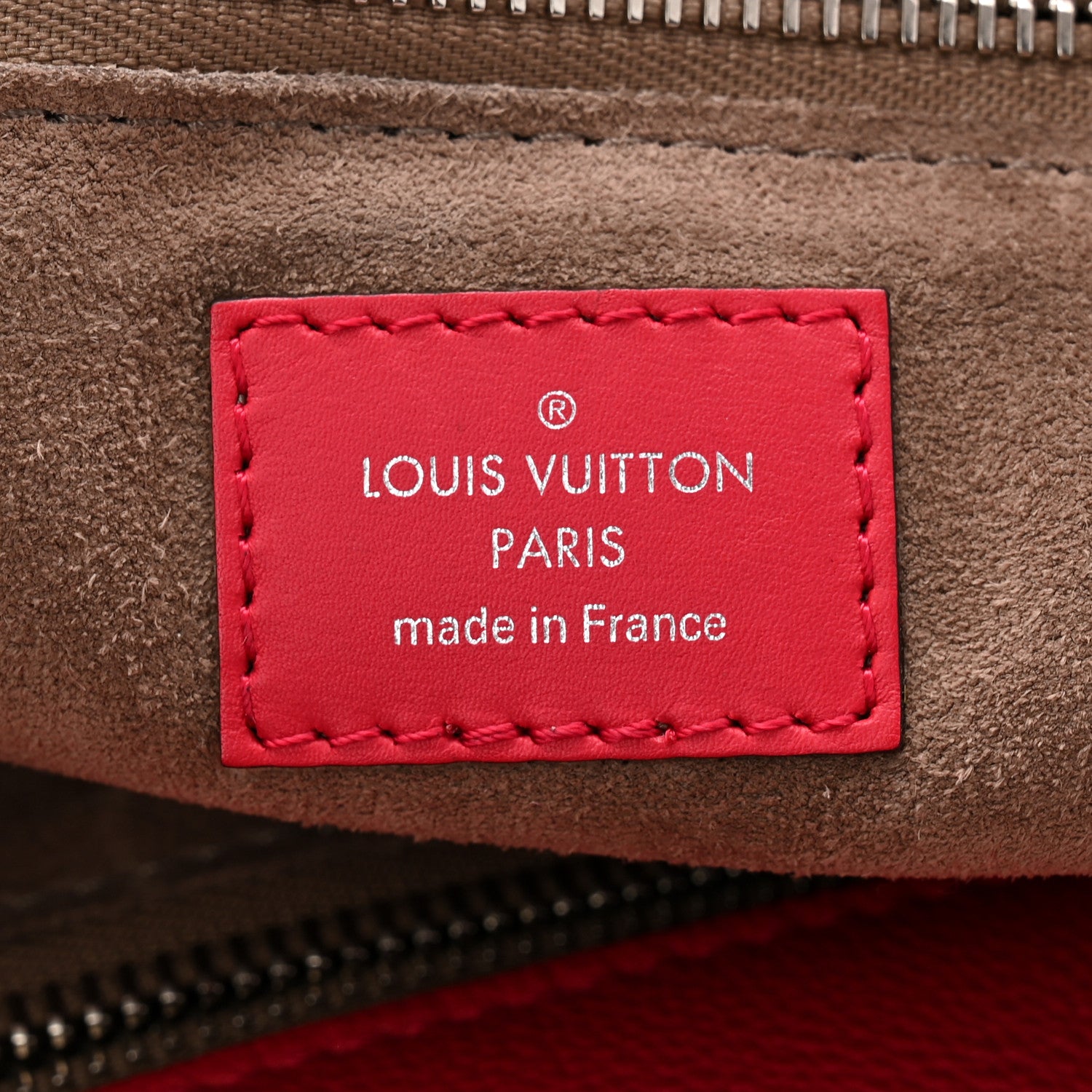 Louis Vuitton Veau Cachemire Tote W PM Framboise 6 of 12