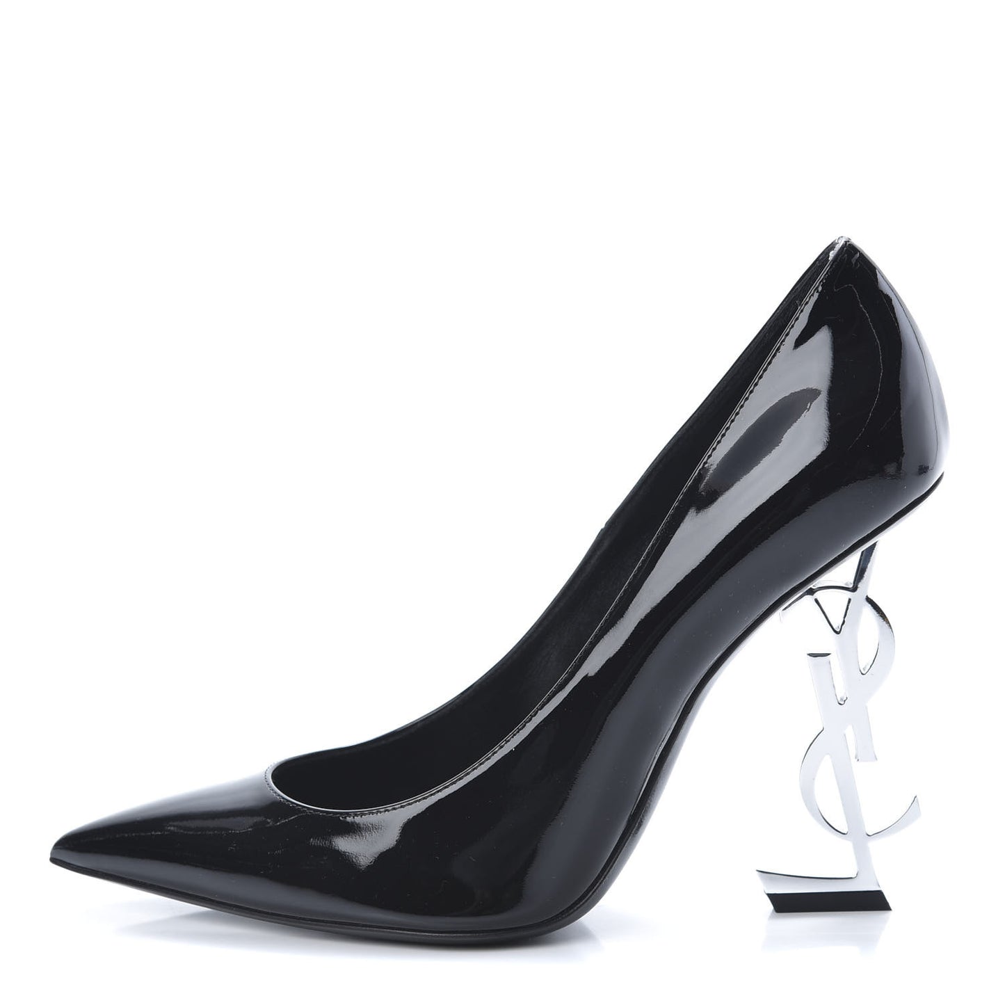 Patent Opyum 110 Pumps 38.5 Black Silver