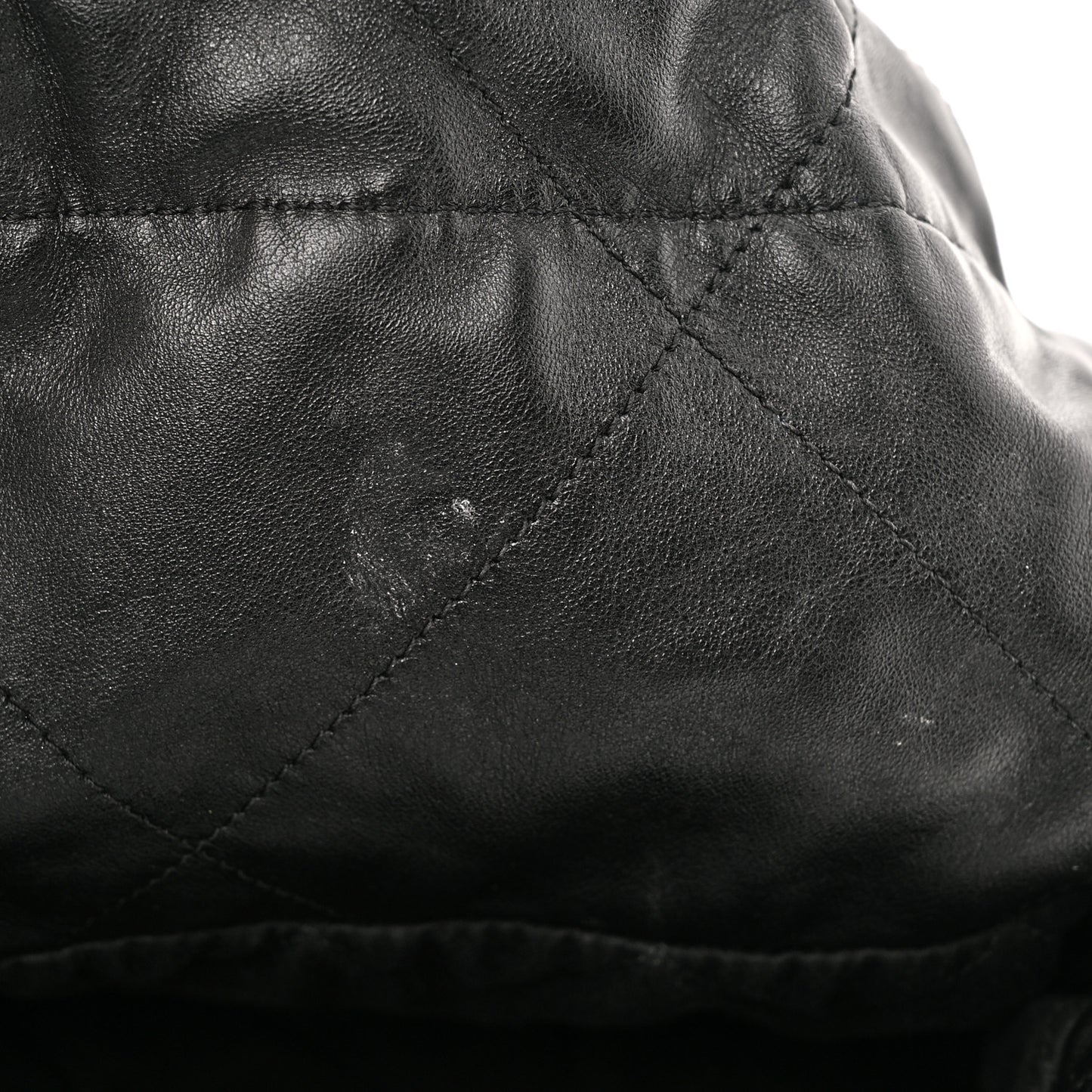 leather tote black