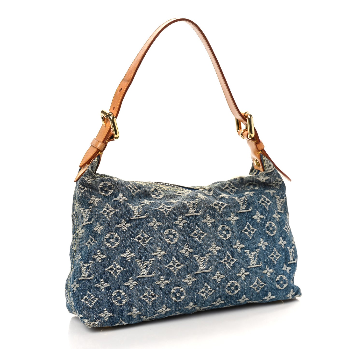 Monogram Denim Baggy PM Blue