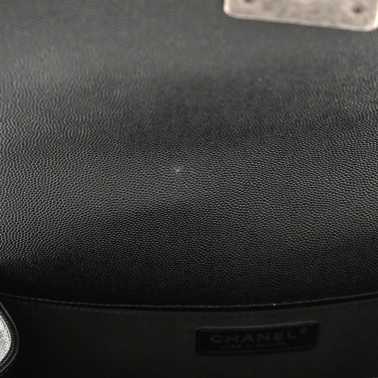 Chanel Caviar Quilted Medium Boy Flap Black 12 of 12