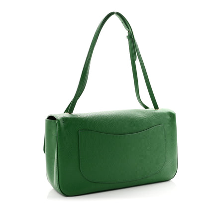 Chanel Grained Calfskin Small Souplissimo Maxi Flap Green 3 of 11