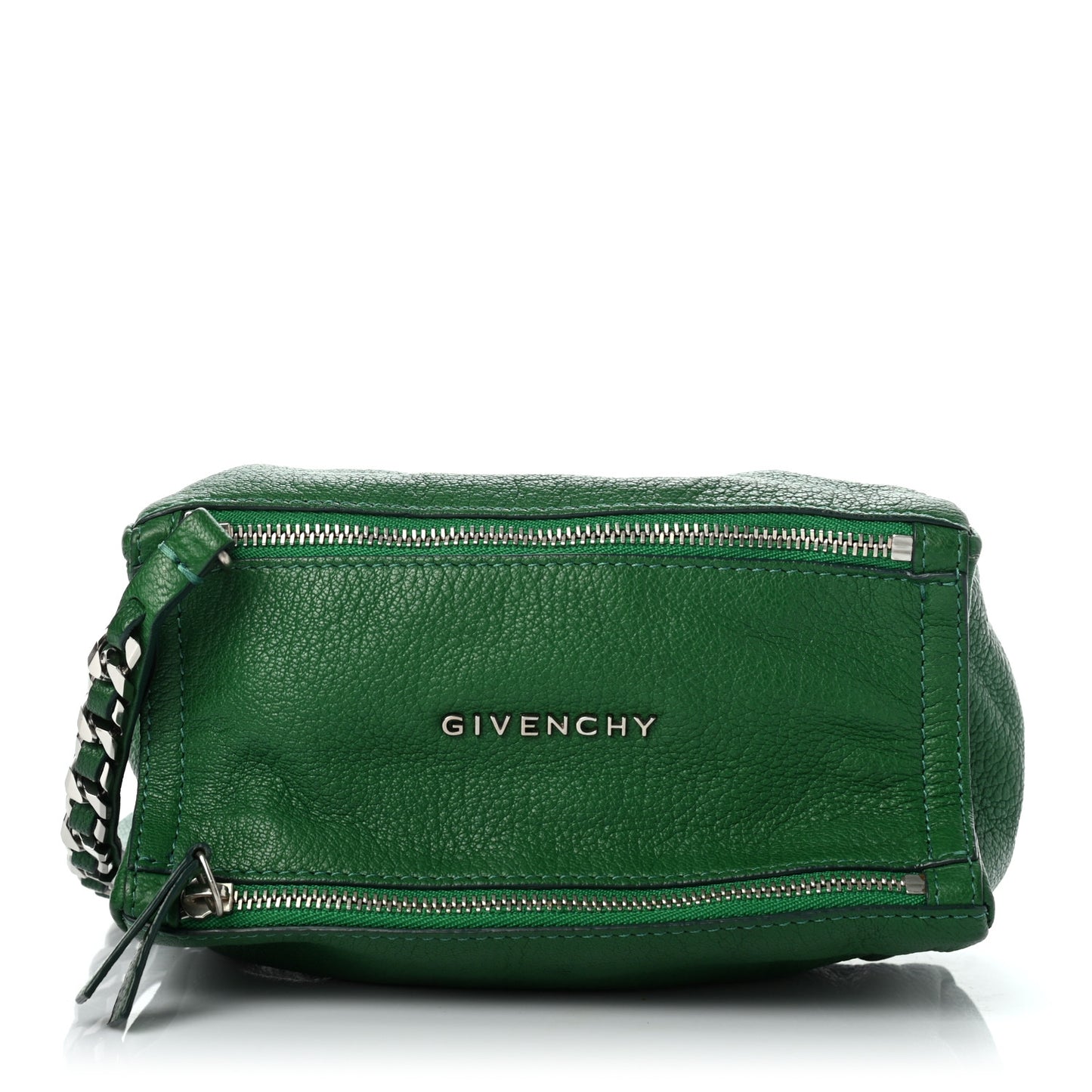Sugar Goatskin Pandora Wristlet Emerald