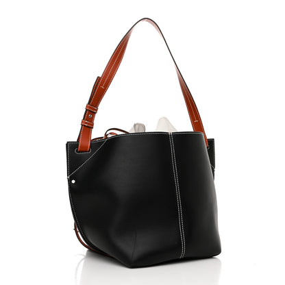Proenza Schouler Calfskin Medium Bucket Bag Black Brown 3 of 12
