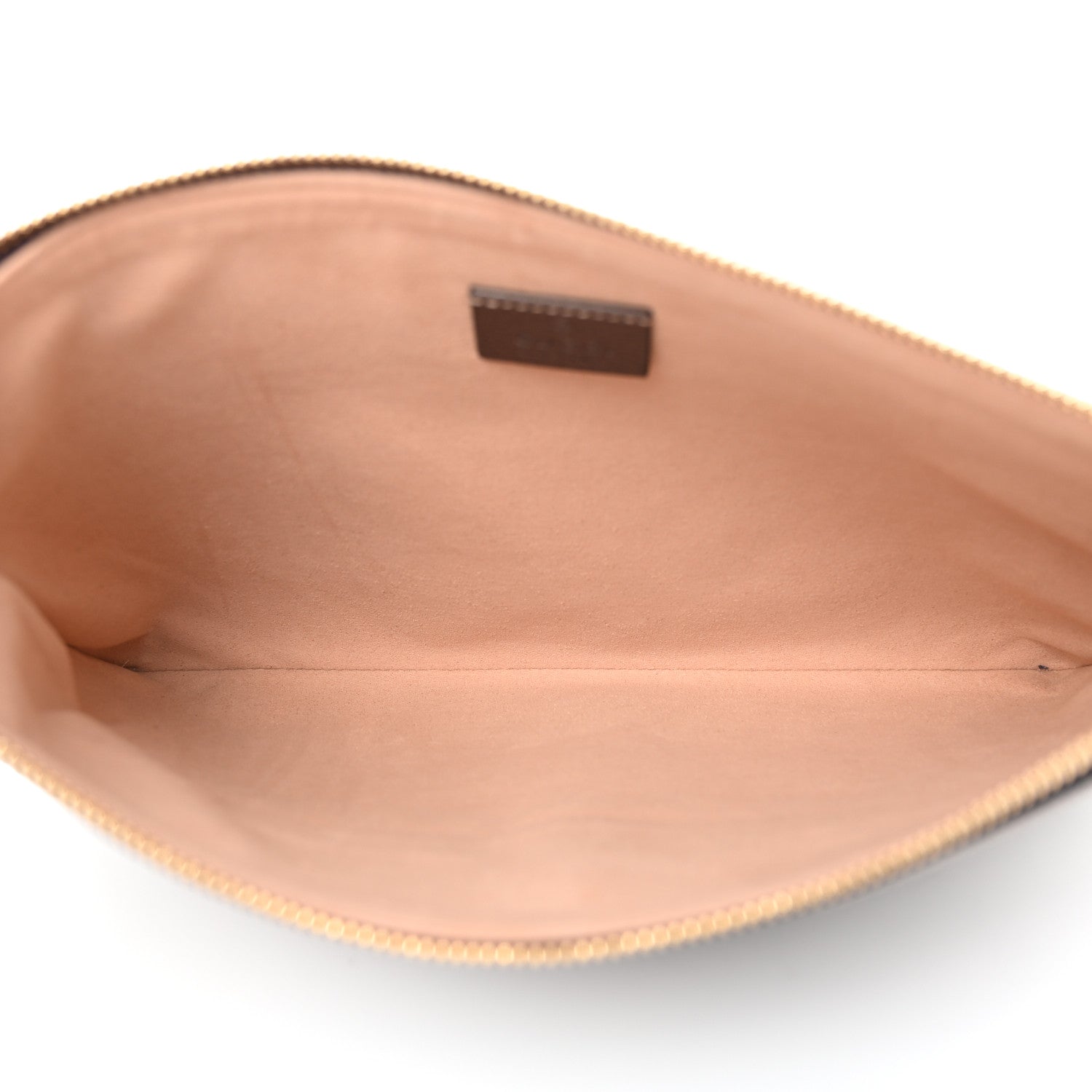 Gucci GG Supreme Monogram Large Ophidia Pouch Clutch Brown 5 of 7