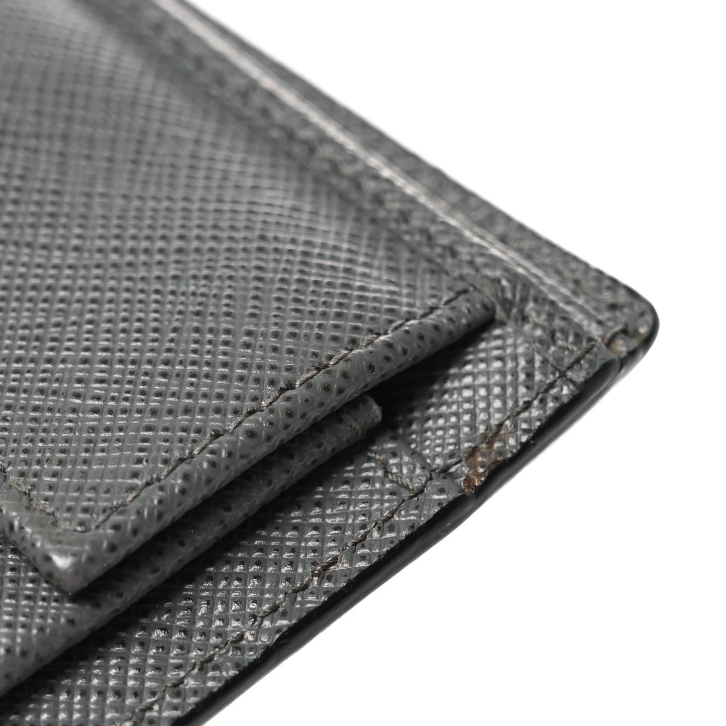 Saffiano Tri-Color Bi-Fold Wallet Baltico Girasole Marmo