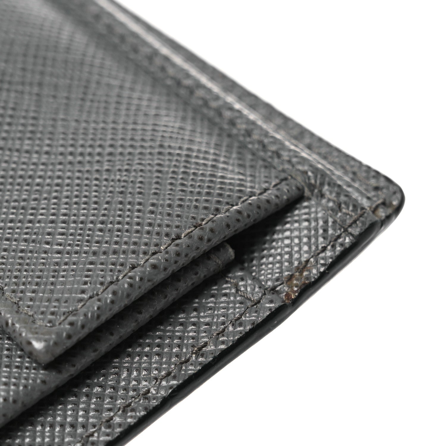 Prada Saffiano Tri-Color Bi-Fold Wallet Baltico Girasole Marmo 10 of 10