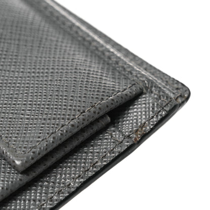 Prada Saffiano Tri-Color Bi-Fold Wallet Baltico Girasole Marmo 10 of 10