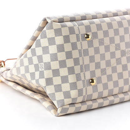 Louis Vuitton Damier Azur Artsy MM 8 of 10