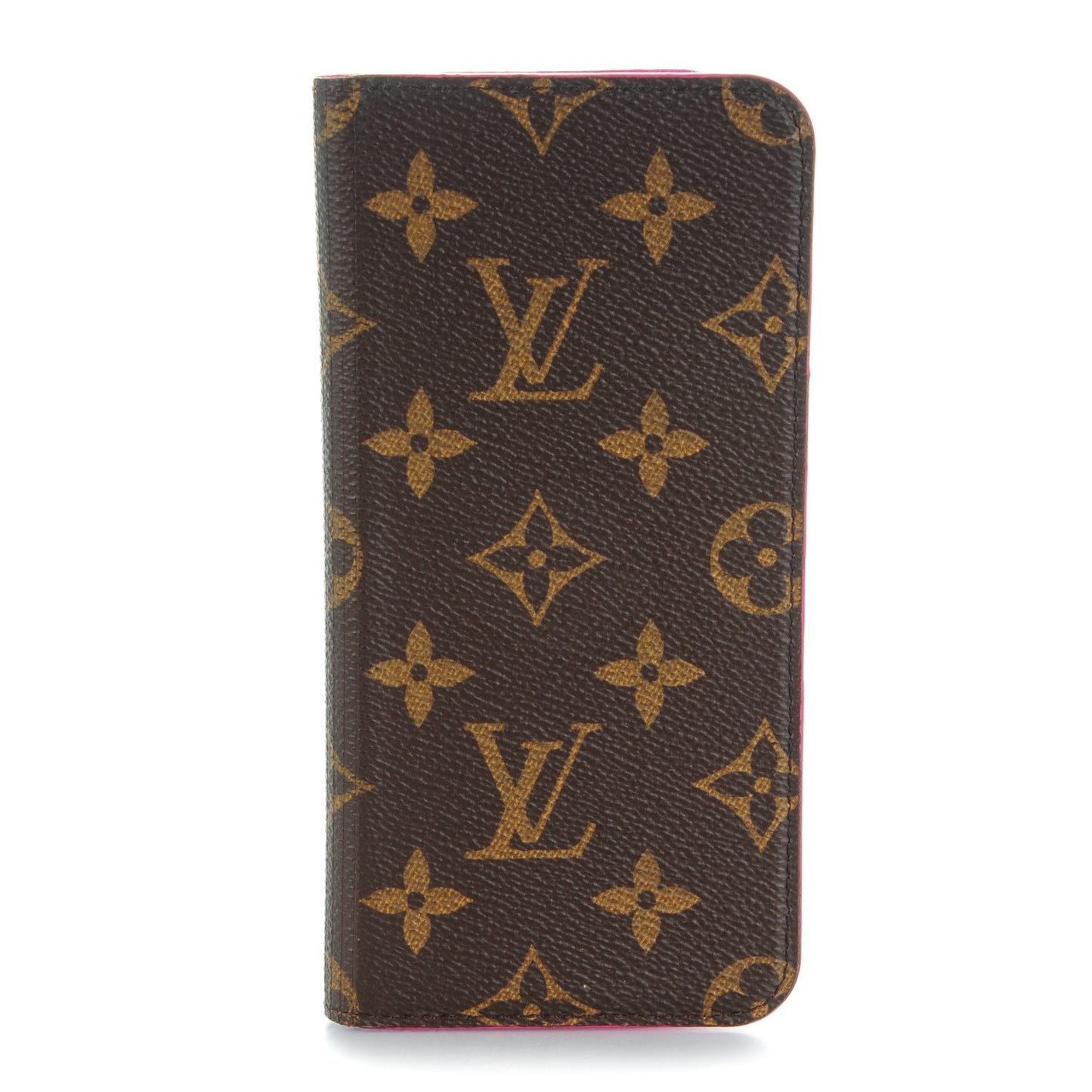 Monogram iPhone 6 Plus Folio Case Pink