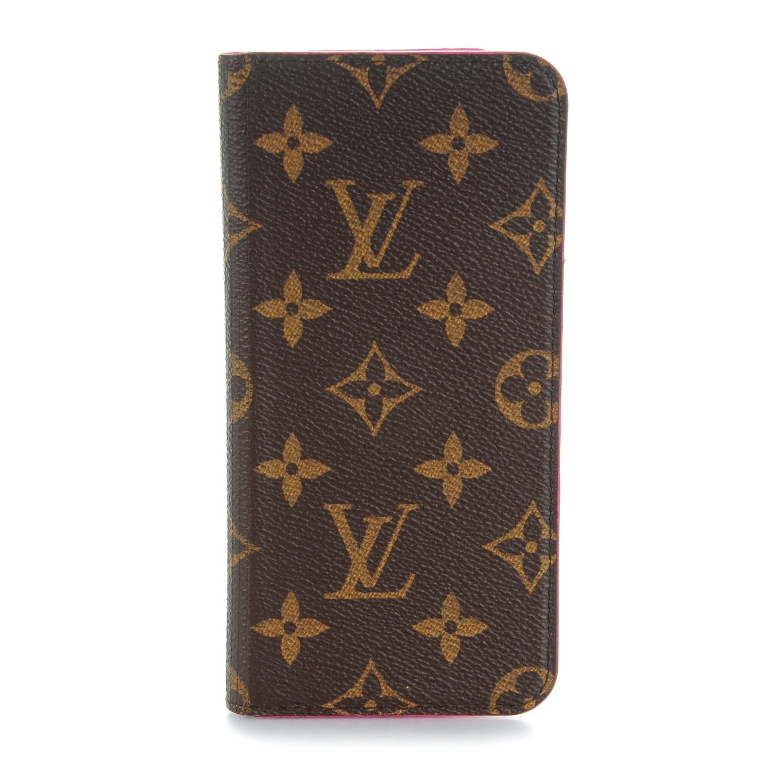 Louis Vuitton Monogram iPhone 6 Plus Folio Case Pink 1 of 7