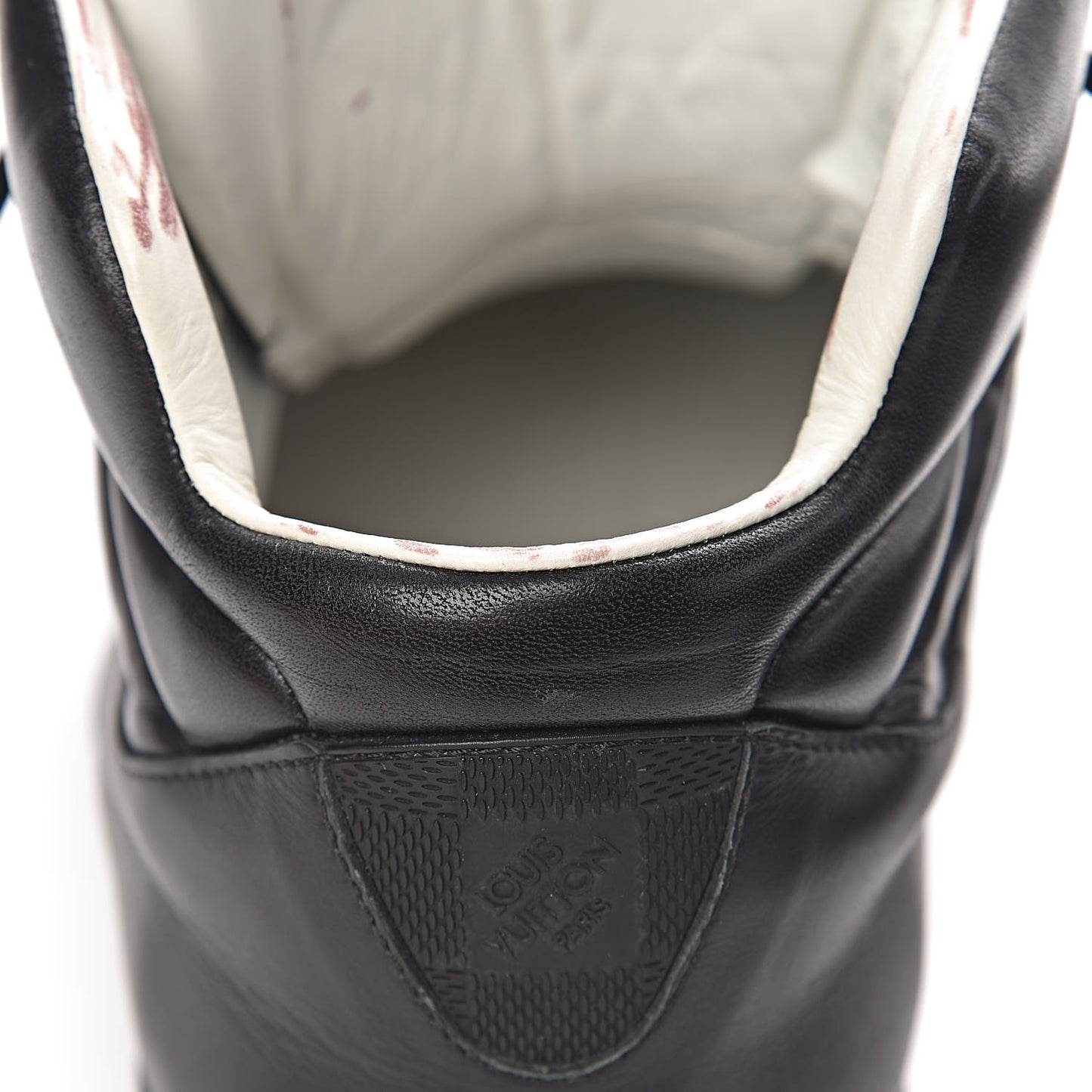 Damier Canvas Calfskin Trailblazer Sneaker Boots 8.5