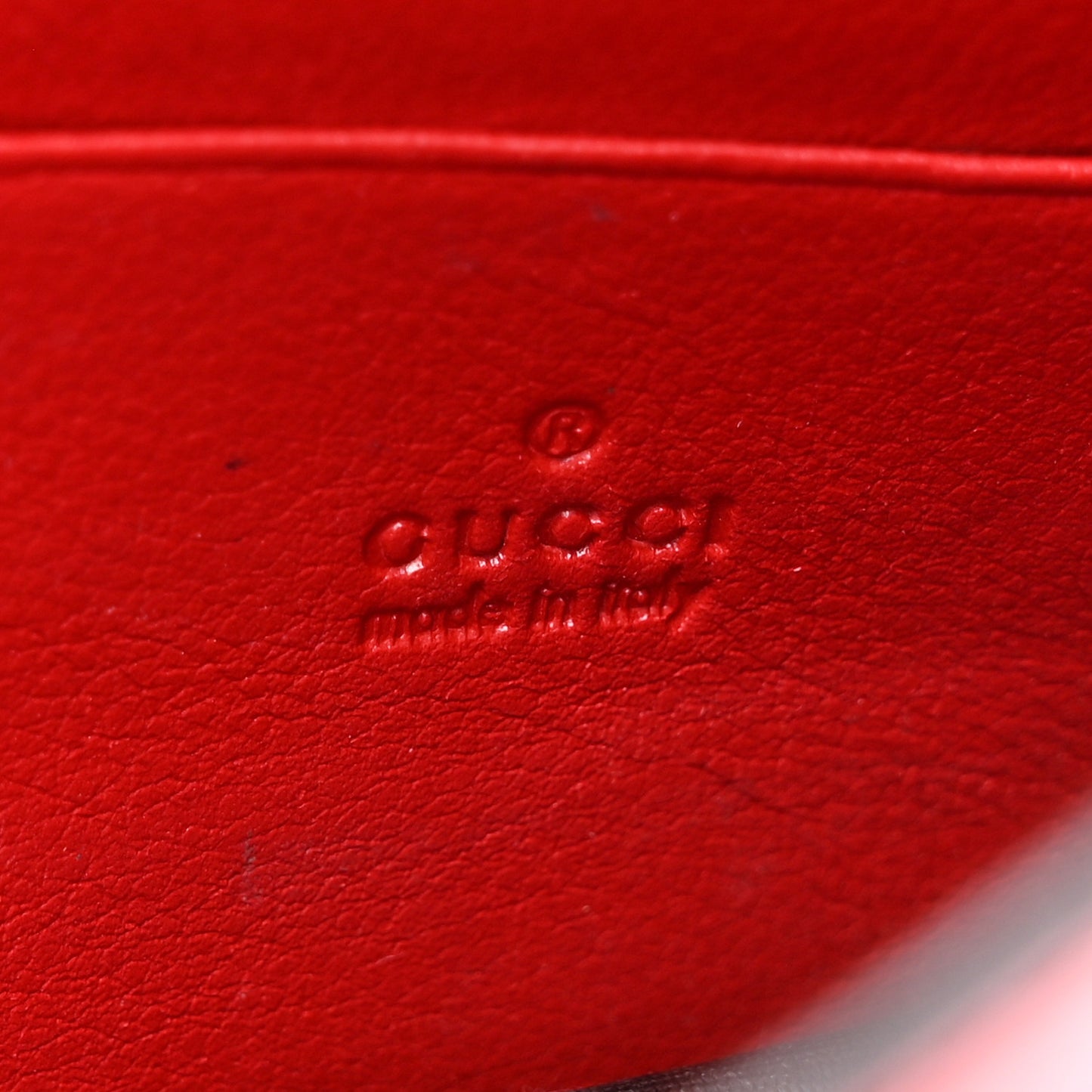 Shade Lux Calfskin Icon Wallet Hibiscus Red