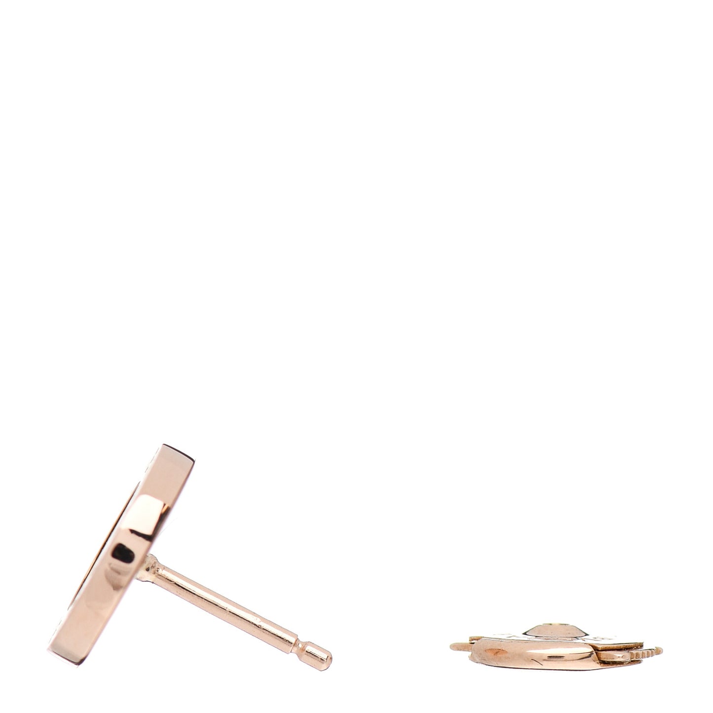18K Rose Gold Carnelian BVLGARI BVLGARI Single Stud Earring