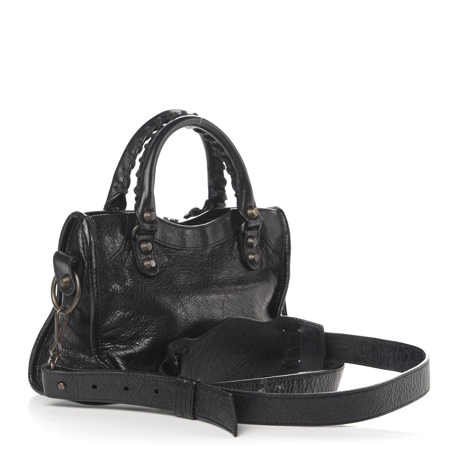 Balenciaga Agneau Classic Hardware Mini City Black 4 of 15