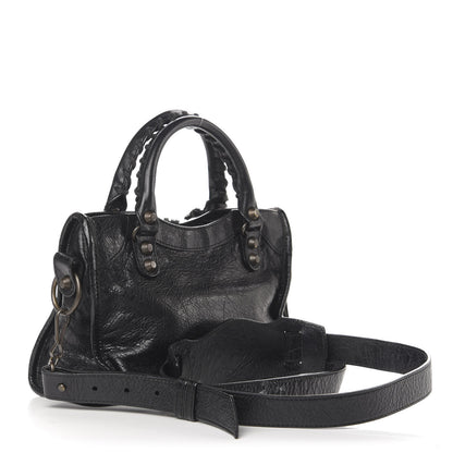 Balenciaga Agneau Classic Hardware Mini City Black 4 of 15