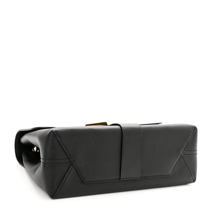 Louis Vuitton Calfskin Monogram Very One Handle Black 4 of 12
