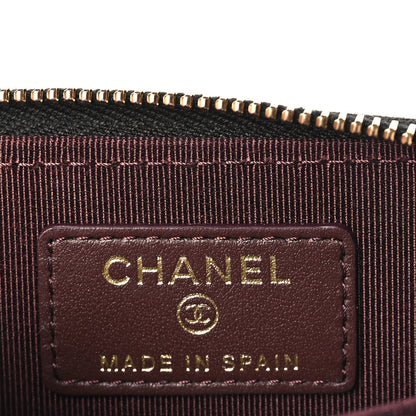 Chanel Caviar Quilted Zip Coin Purse Black 6 of 7
