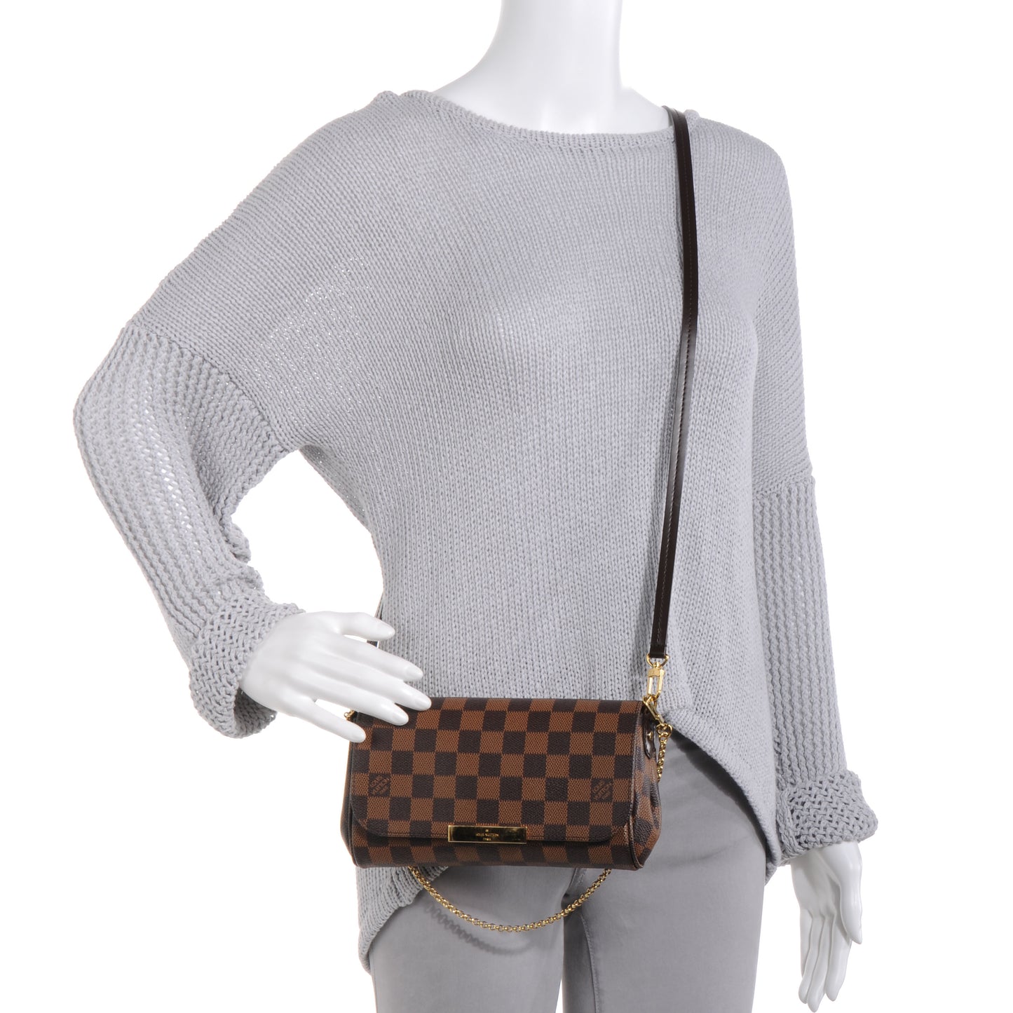 Damier Ebene Favorite PM