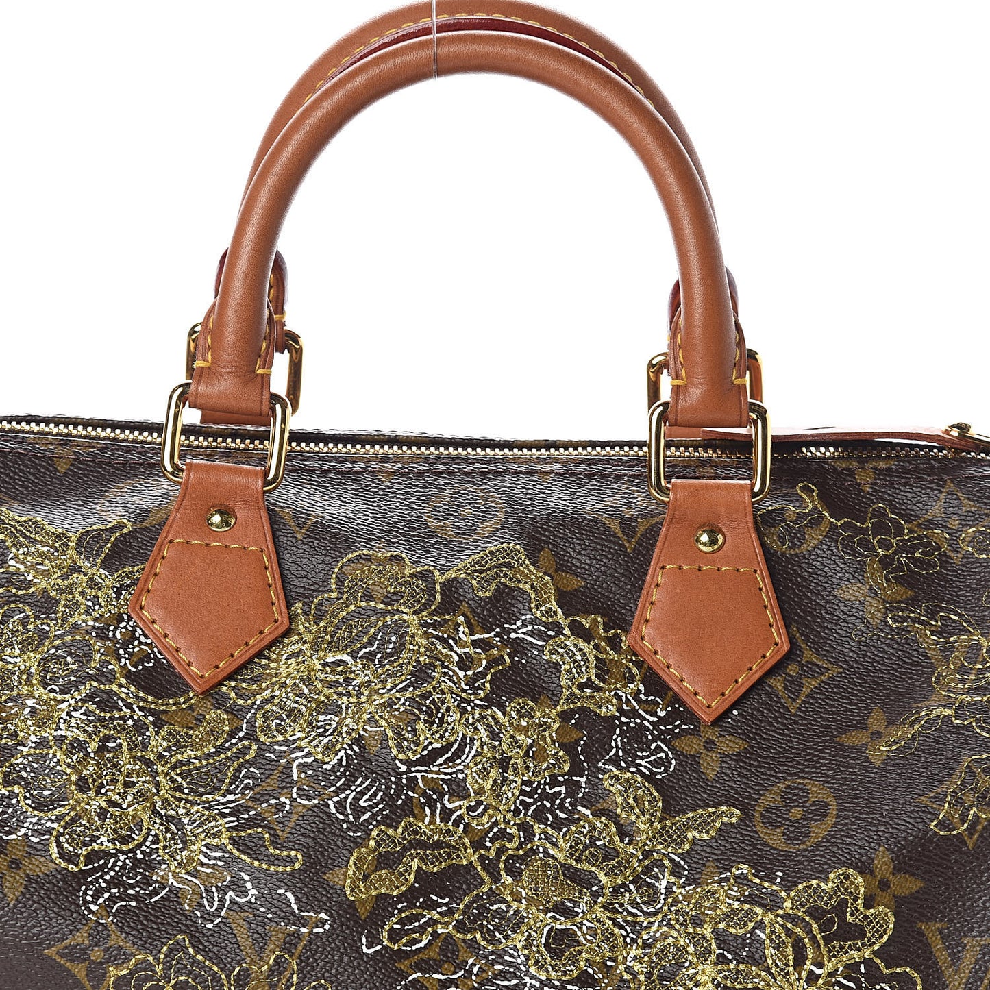 Monogram Dentelle Speedy 30 Gold