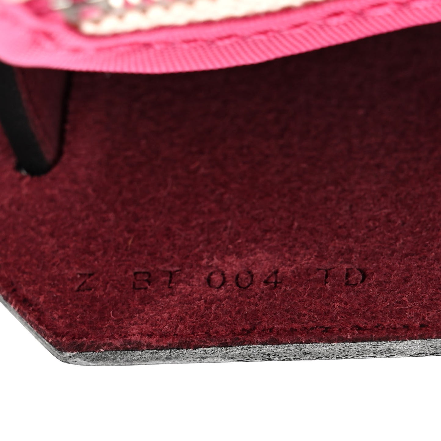 Toile H Berline Vache Hunter Herbag Zip 31 PM Rouge Sellier Rose Shocking