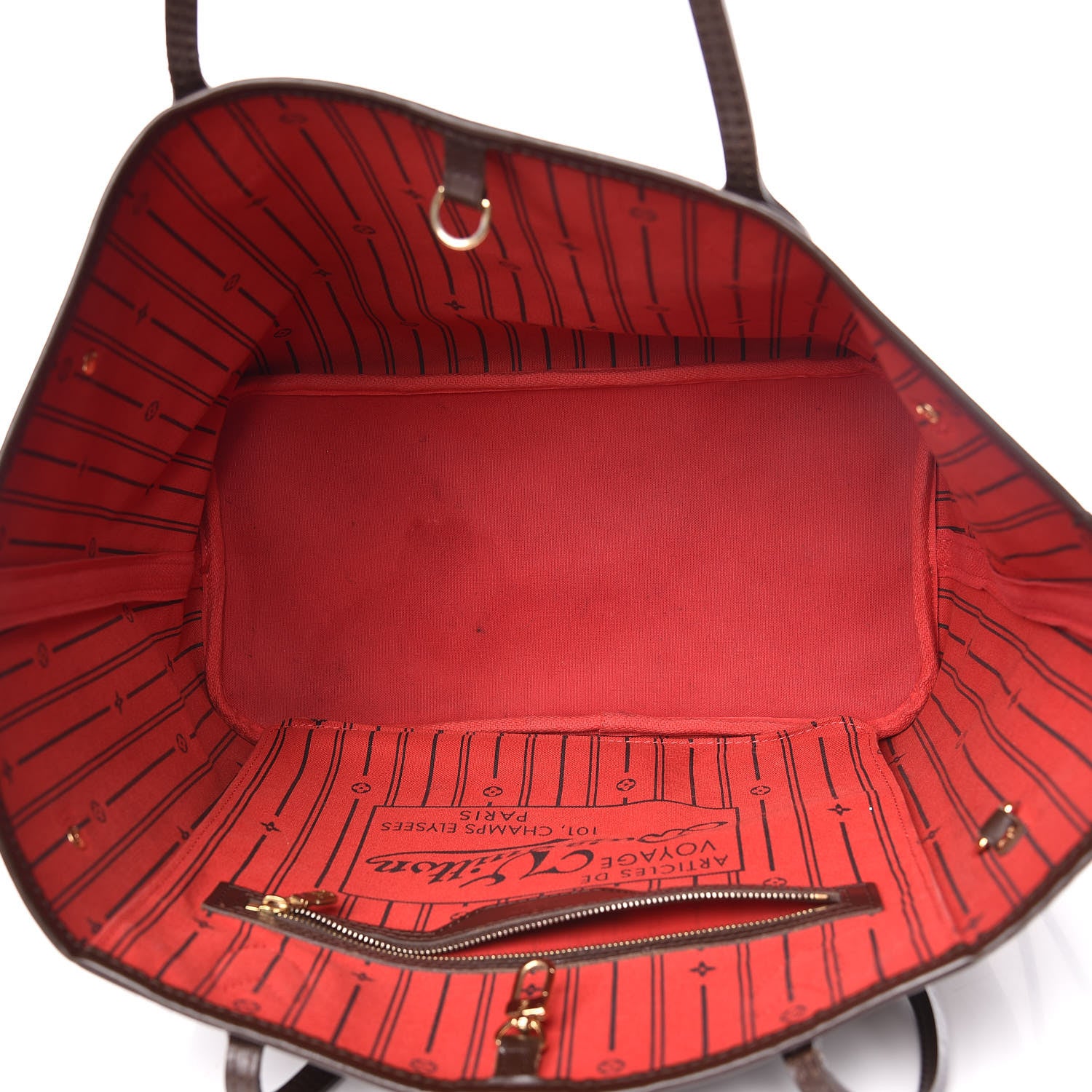 Louis Vuitton Damier Ebene Neverfull MM 7 of 22