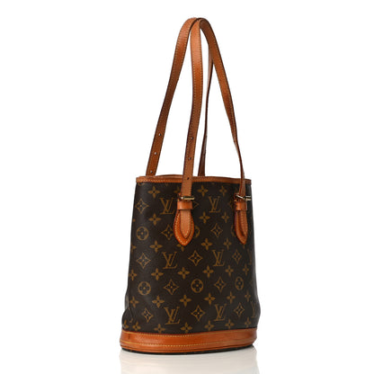 Louis Vuitton Monogram Petit Bucket 23 3 of 33