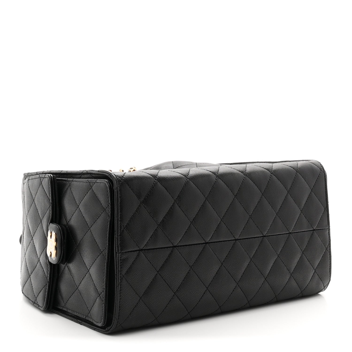 Chanel Caviar Quilted Medium Chanel 25 Handbag Black 5 of 12