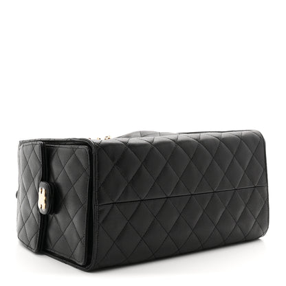 Chanel Caviar Quilted Medium Chanel 25 Handbag Black 5 of 12