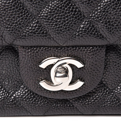 Chanel Caviar Quilted Mini Rectangular Flap Black 8 of 10