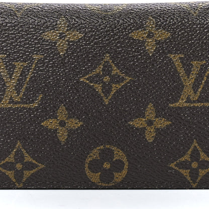 Louis Vuitton Monogram Clemence Wallet Rose Ballerine 10 of 13