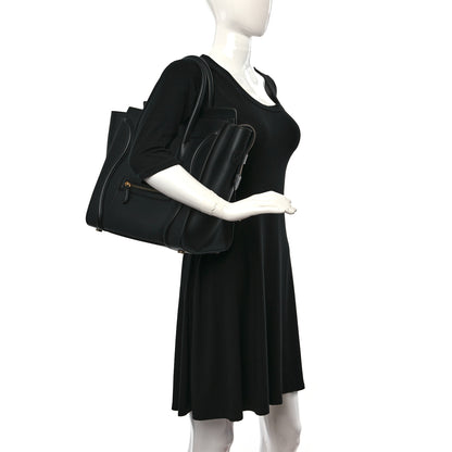 Celine Smooth Calfskin Mini Luggage Black 2 of 8