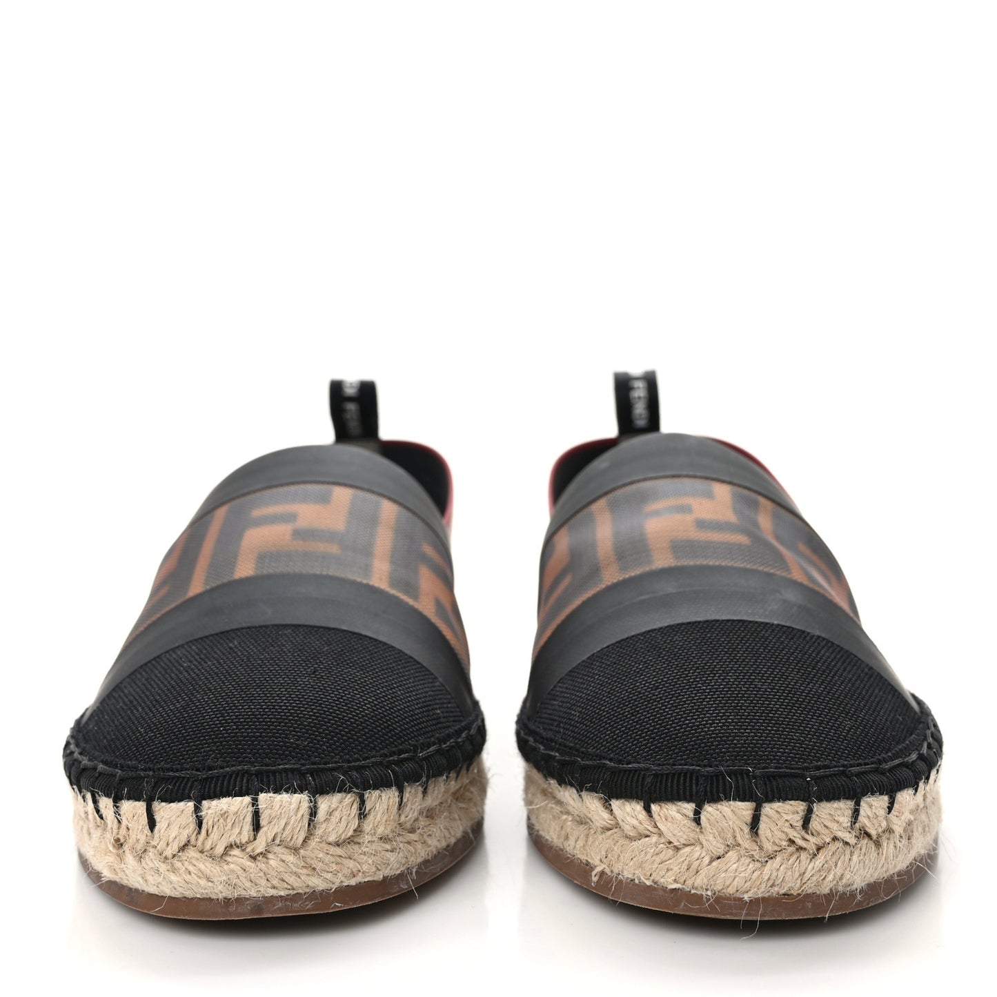 Canvas Mesh FF Colibri Espadrilles 37 Black Tobacco Moro