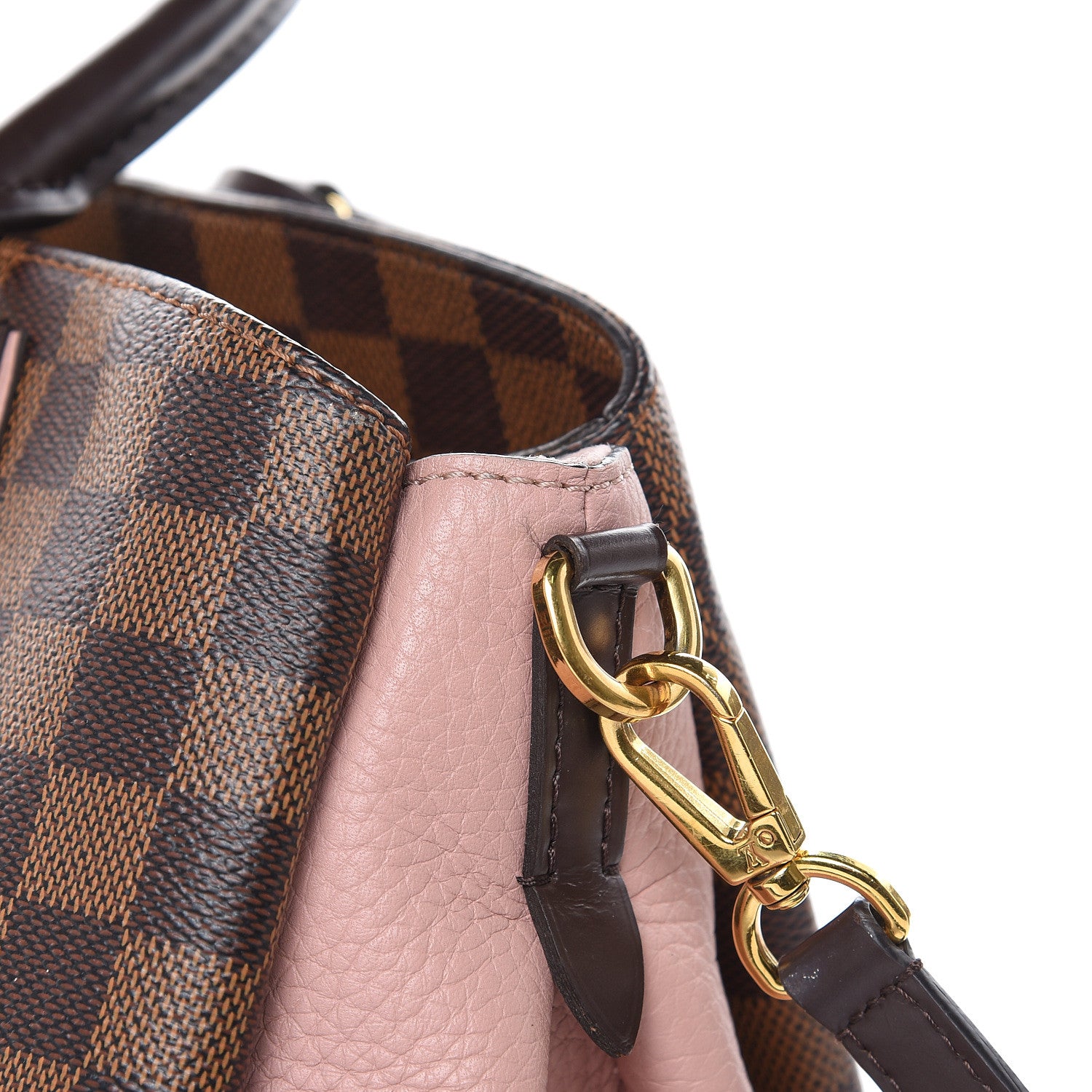 Louis Vuitton Cuir Taurillon Damier Ebene Normandy Magnolia 15 of 22