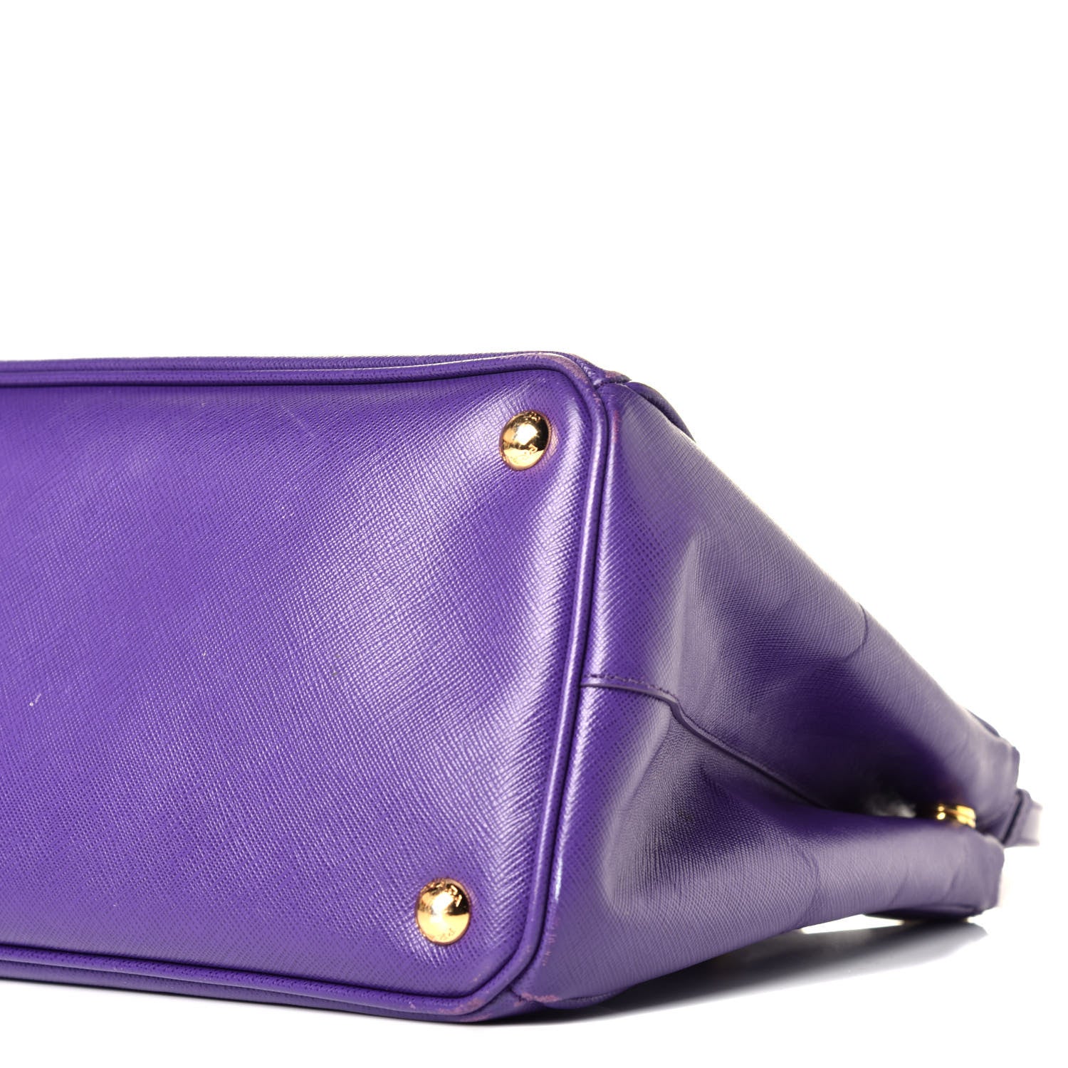 Prada Saffiano Medium Galleria Double Zip Tote Viola 8 of 9