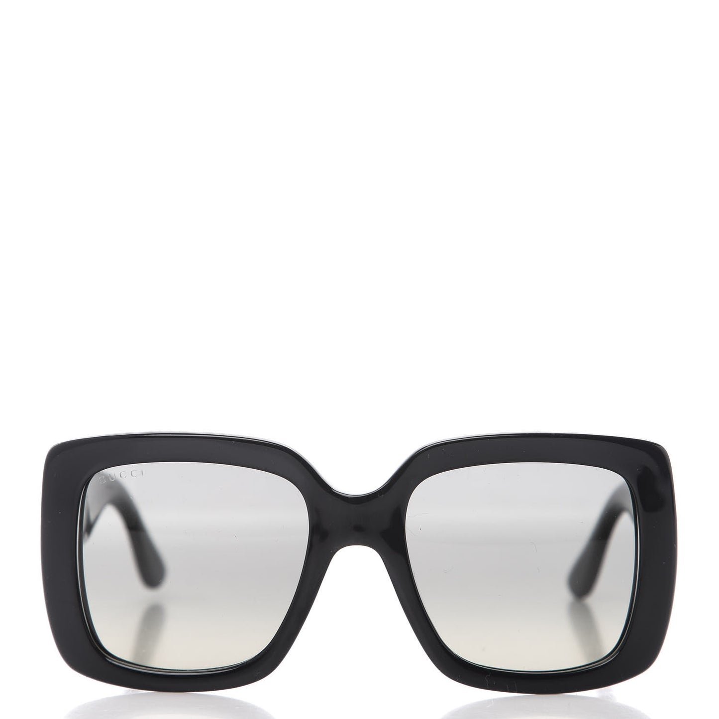 Acetate Square Frame Sunglasses GG0141S Black