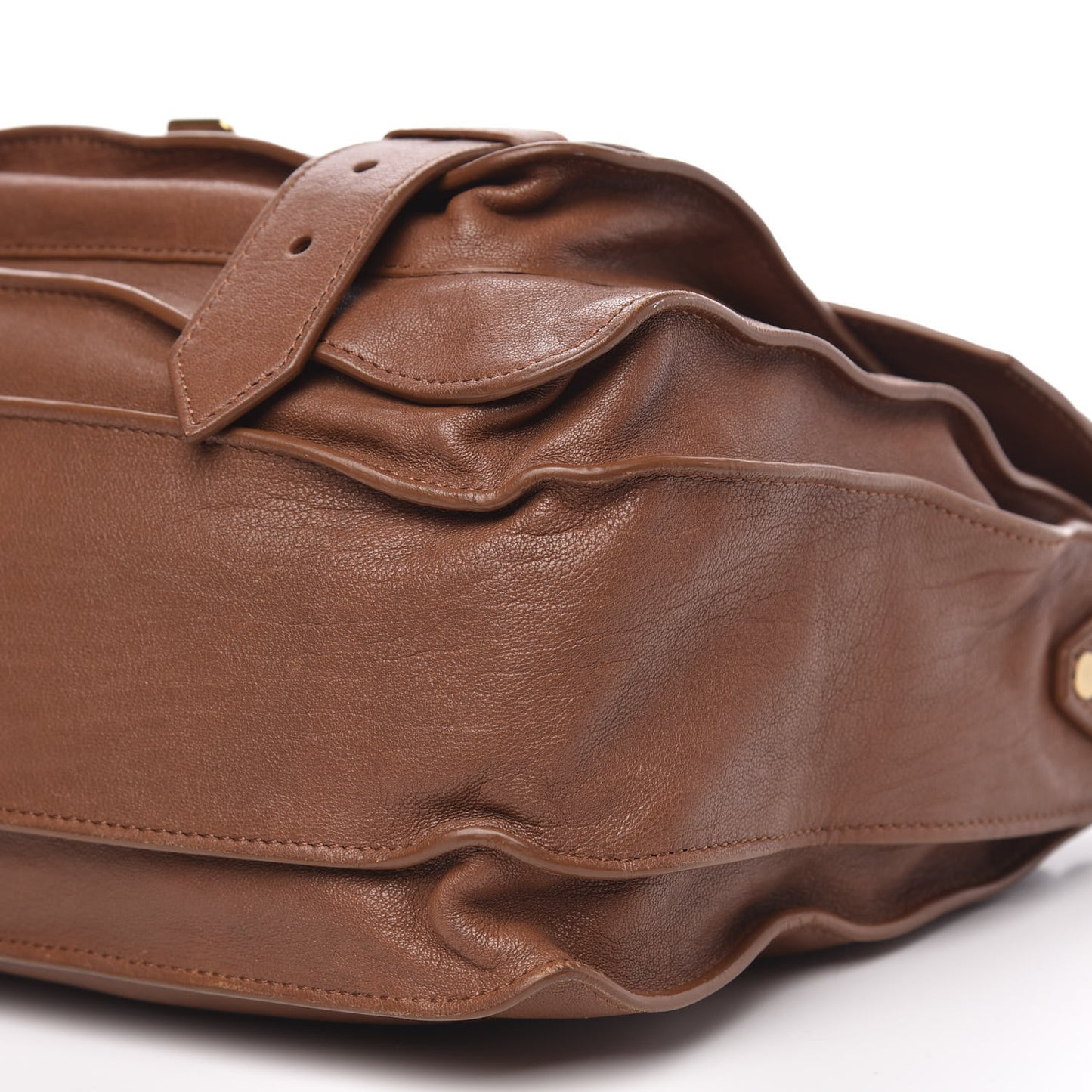 Lambskin Medium PS1 Satchel Saddle