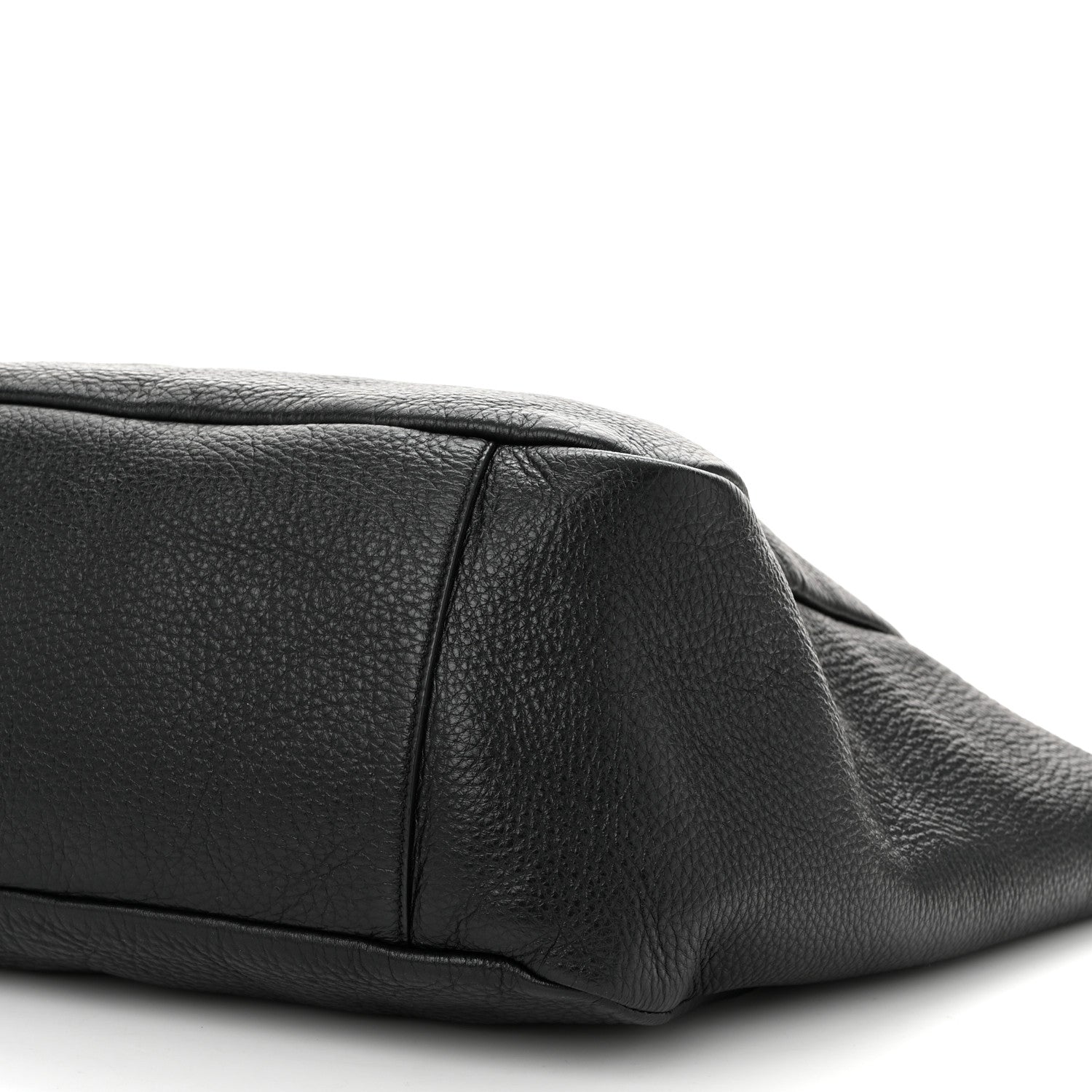 Saint Laurent Grained Deerskin Bea Tote Black 10 of 10