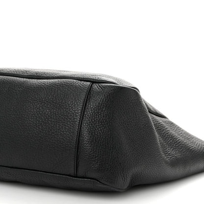 Saint Laurent Grained Deerskin Bea Tote Black 10 of 10