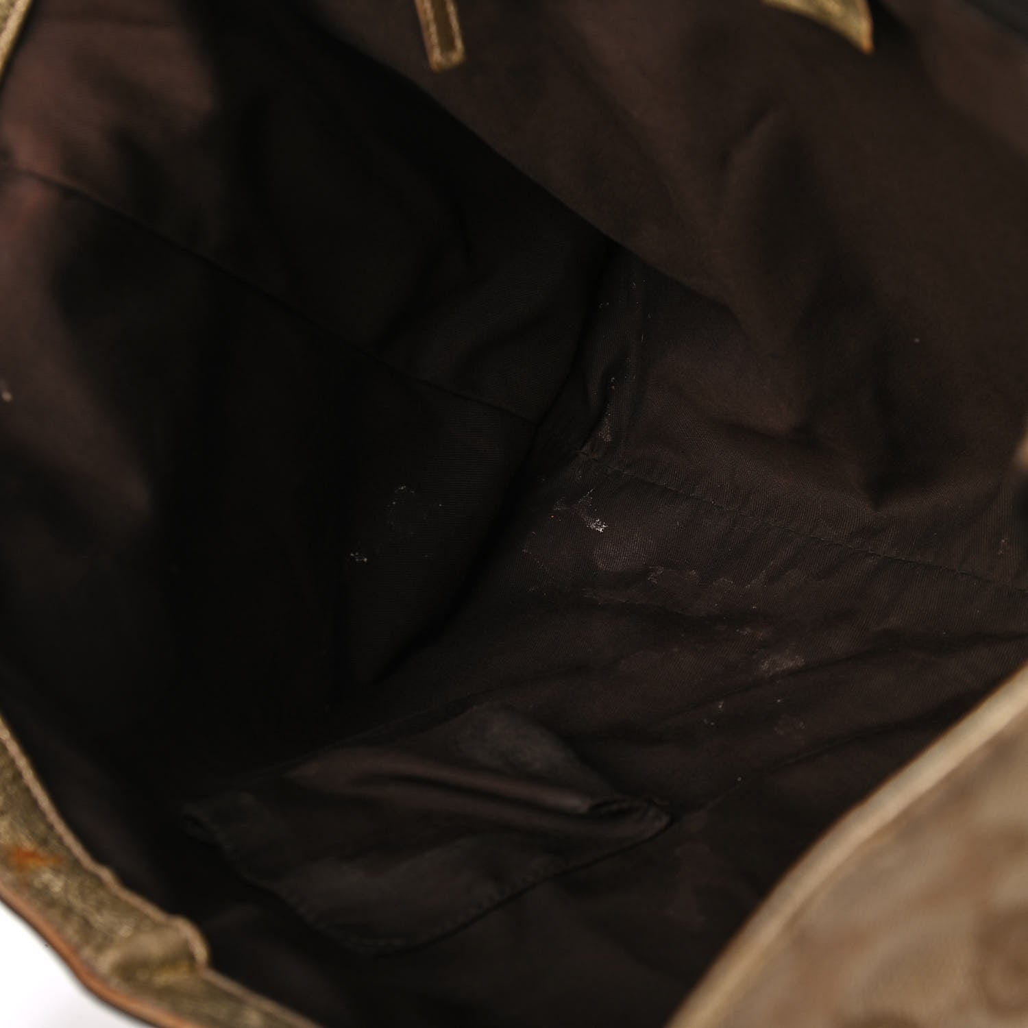Gucci Monogram Large D Gold Hobo Metallic Gold 16 of 20