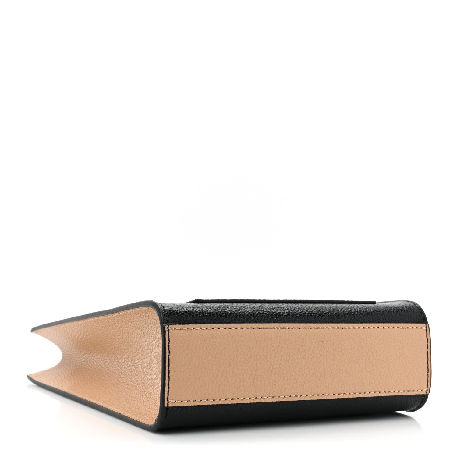 Marc Jacobs Calfskin Micro Grind Tote Bag Smoked Almond Multicolor