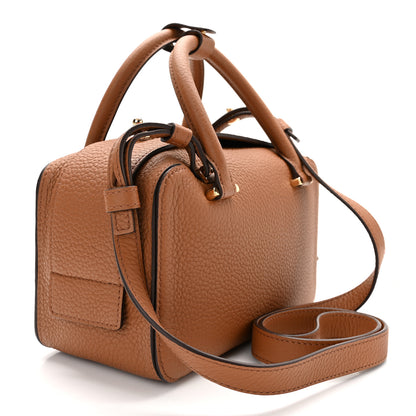 Delvaux Grained Calfskin Mini Cool Box Satchel Vegetal 3 of 10