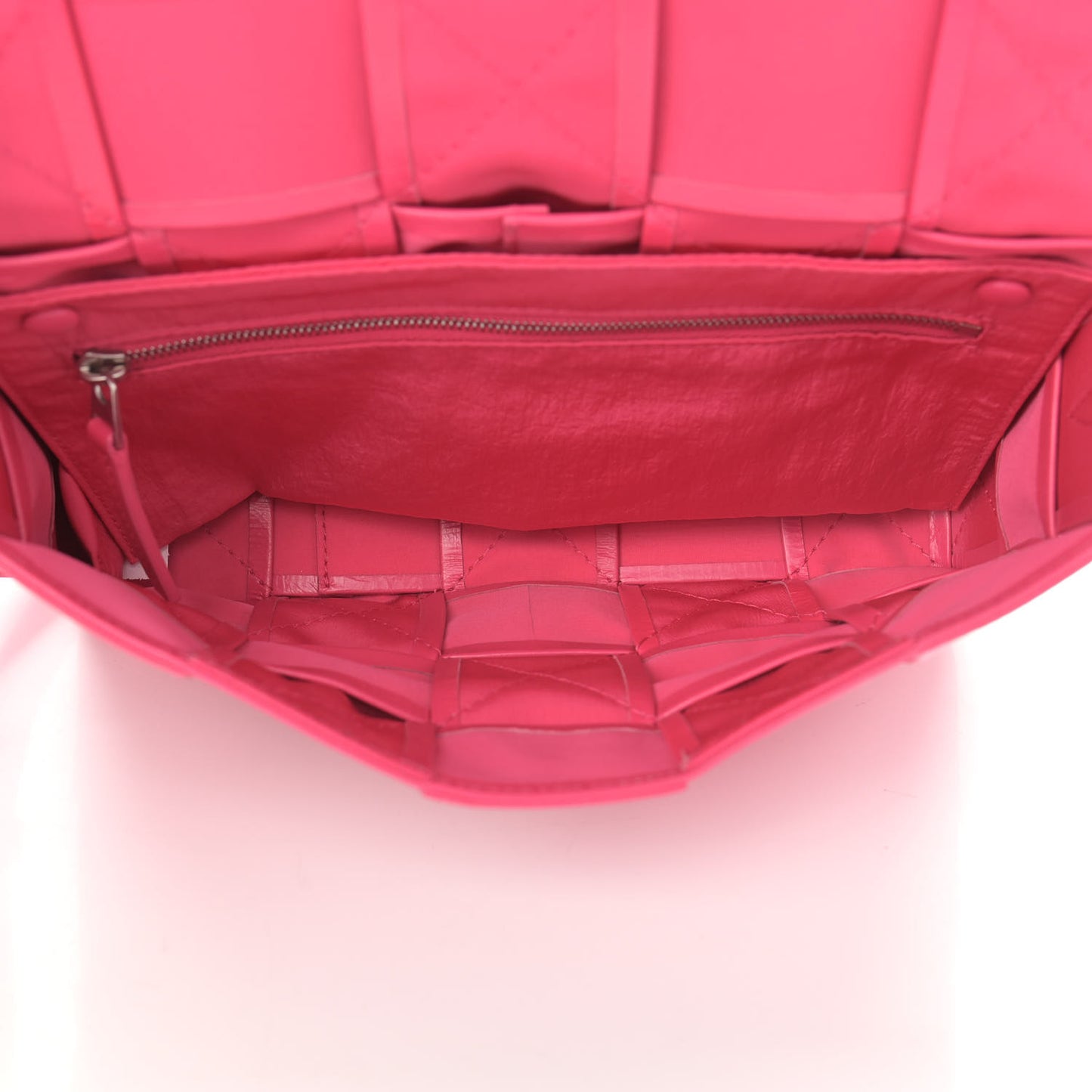 Paper Calfskin Maxi Intreccio Cassette Crossbody Bag