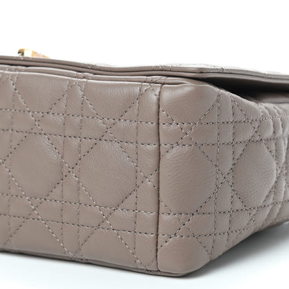 Christian Dior Lambskin Cannage Medium Caro Bag Warm Taupe 7 of 9