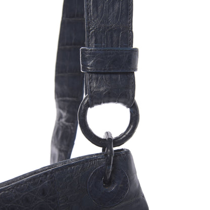 Nancy Gonzalez Crocodile Crossbody Bag Dark Blue 14 of 17