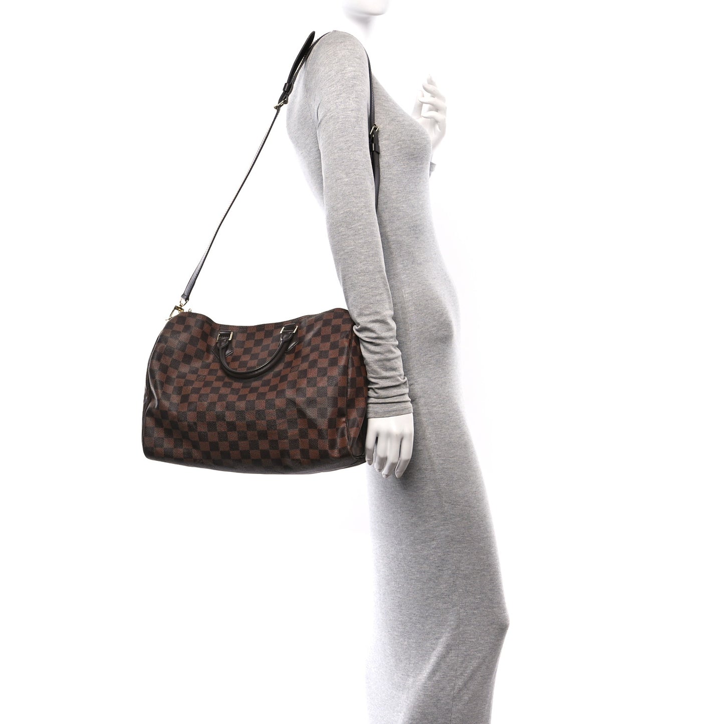 Damier Ebene Speedy Bandouliere 35