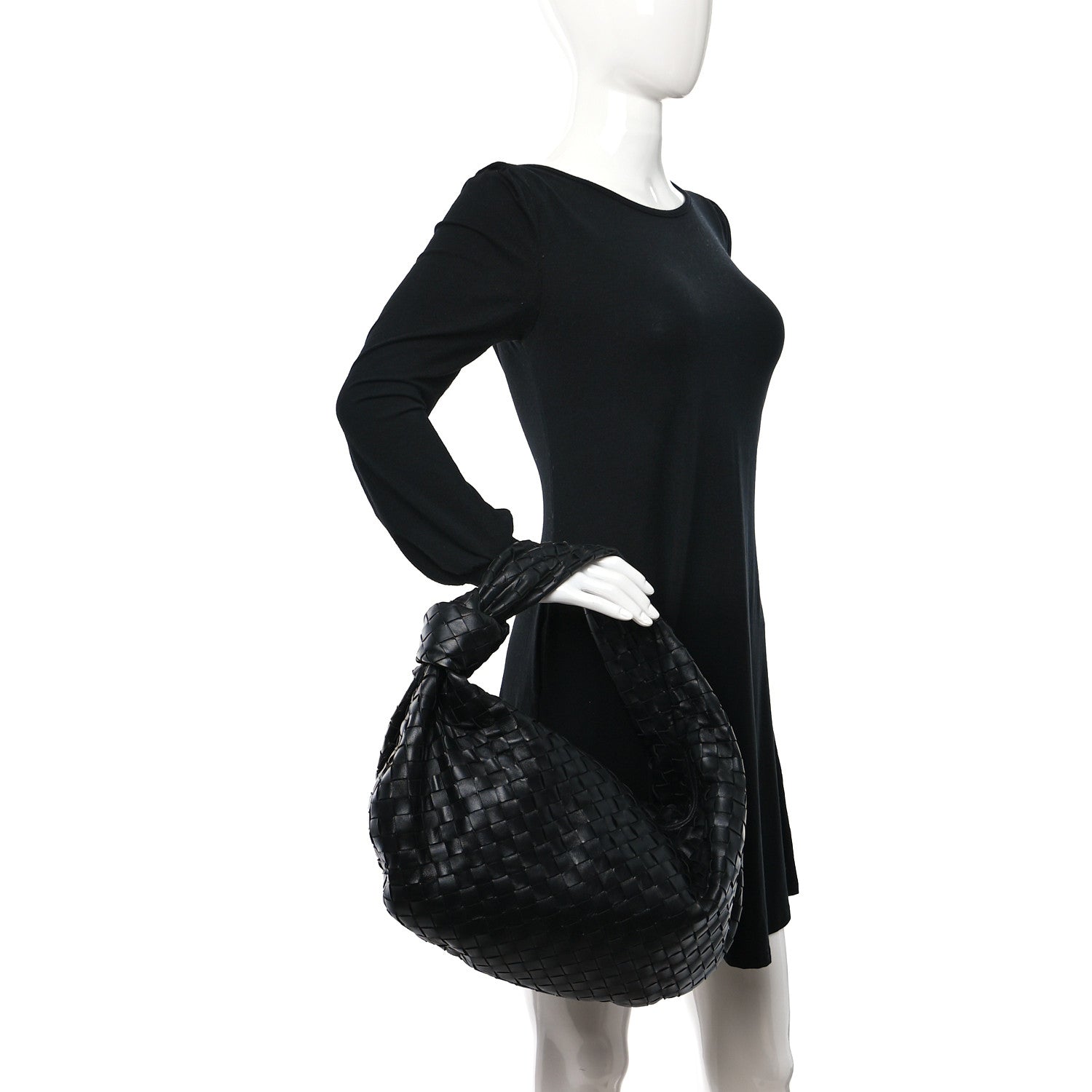 Bottega Veneta Nappa Intrecciato Small Jodie Black 2 of 8
