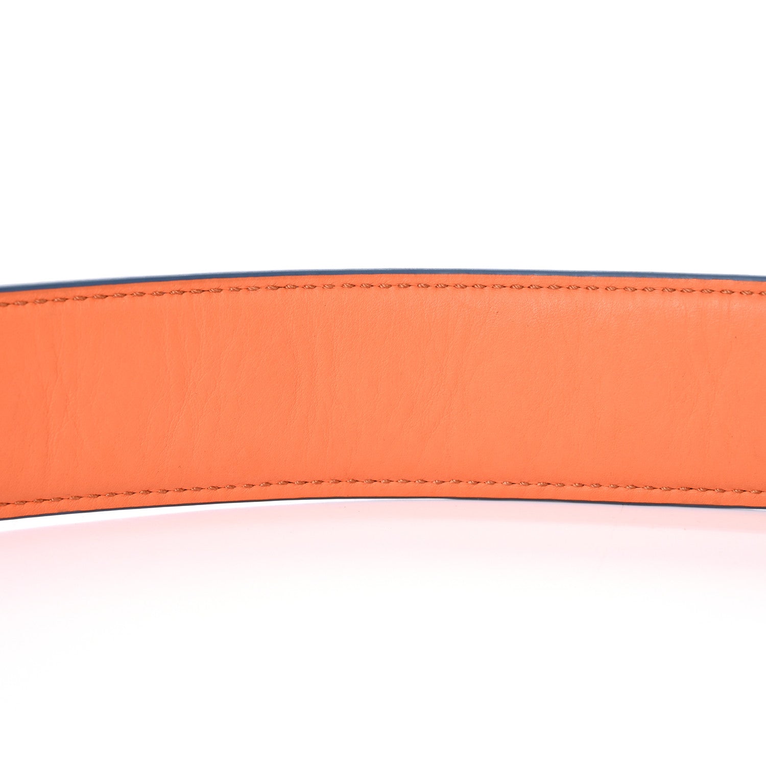 Fendi Vitello Dolce Plexiglass Bi-Color Studded Strap You Grigio Polvere Arancio Multicolor 6 of 10