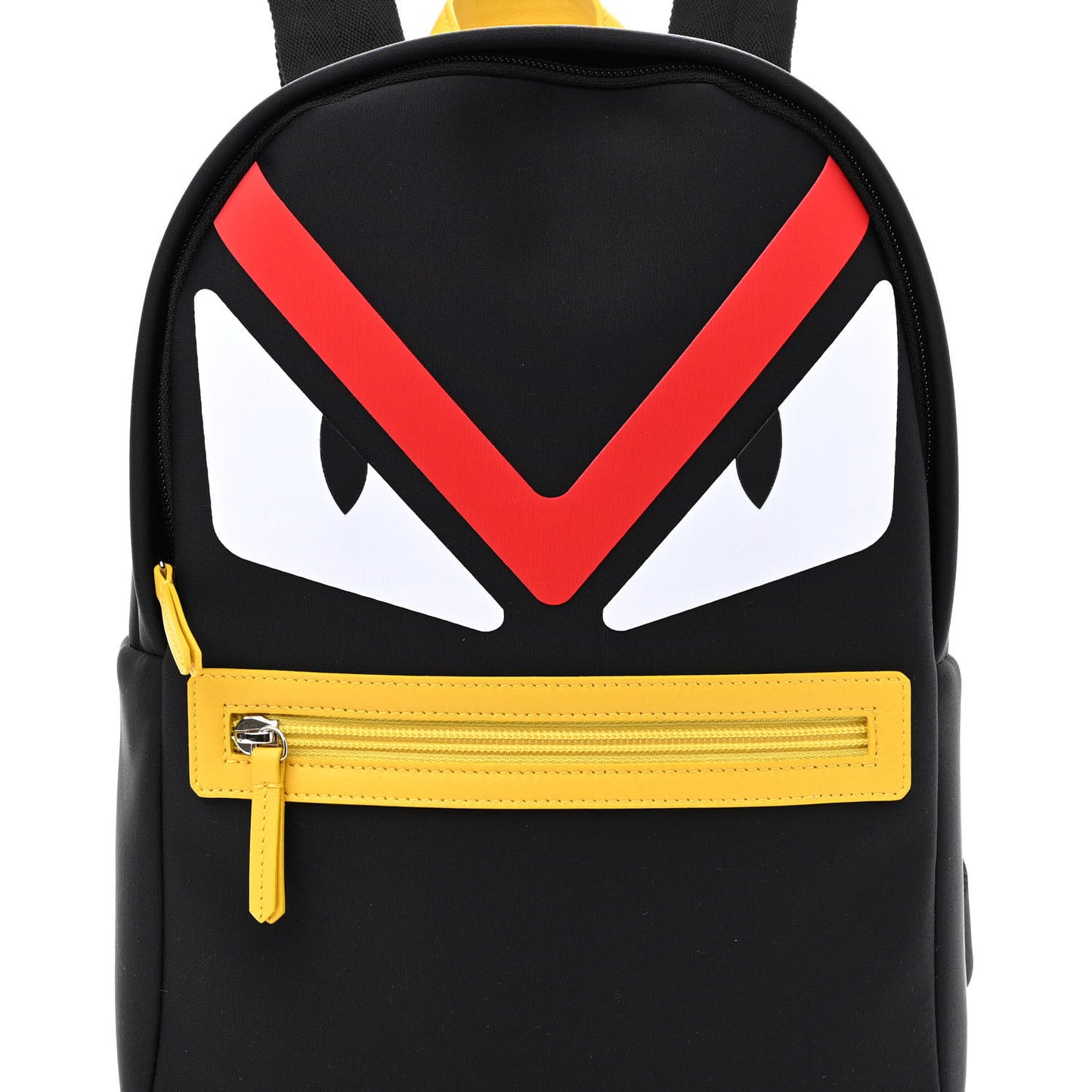 Nylon Monster Kids Backpack Black Multicolor